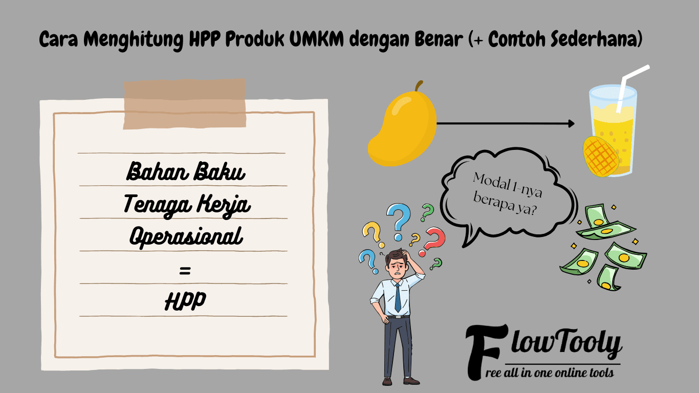 Cara Menghitung HPP Produk UMKM